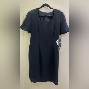 10 Sag Harbor Black Dress Zipper Closure Business\ Church